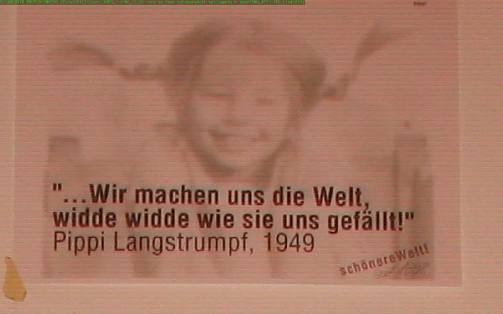 Wir machen uns die Welt widde widde wie sie uns gefällt" - Pipi Langstrumpf