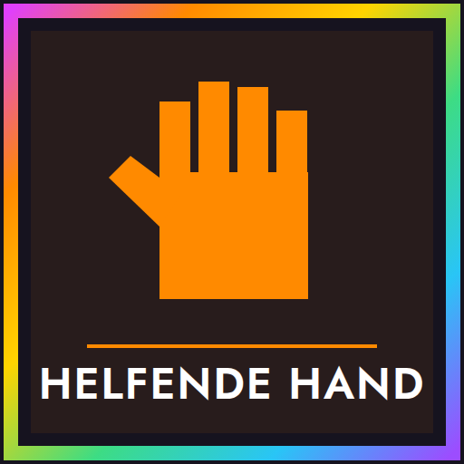 Abzeichen Helfende Hand