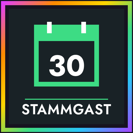 Abzeichen Stammgast